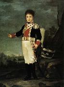 Francisco de goya y Lucientes Infante Don Sebasti oil